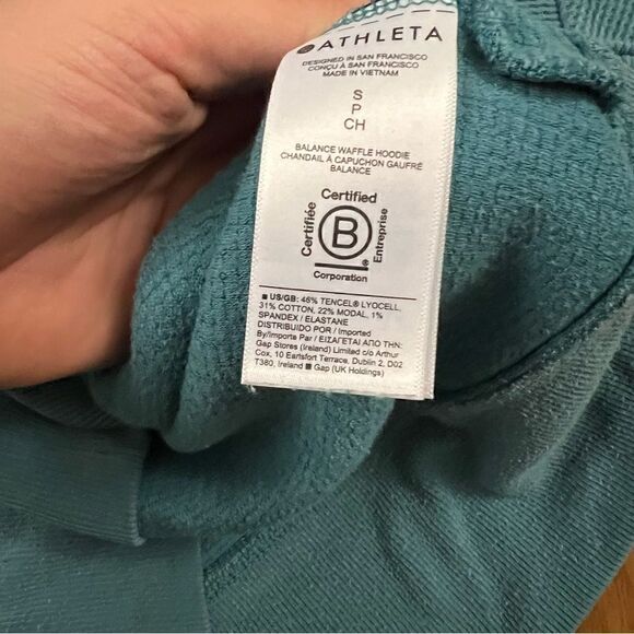 Athleta Waffled Hoodie  - Picture 5 of 6